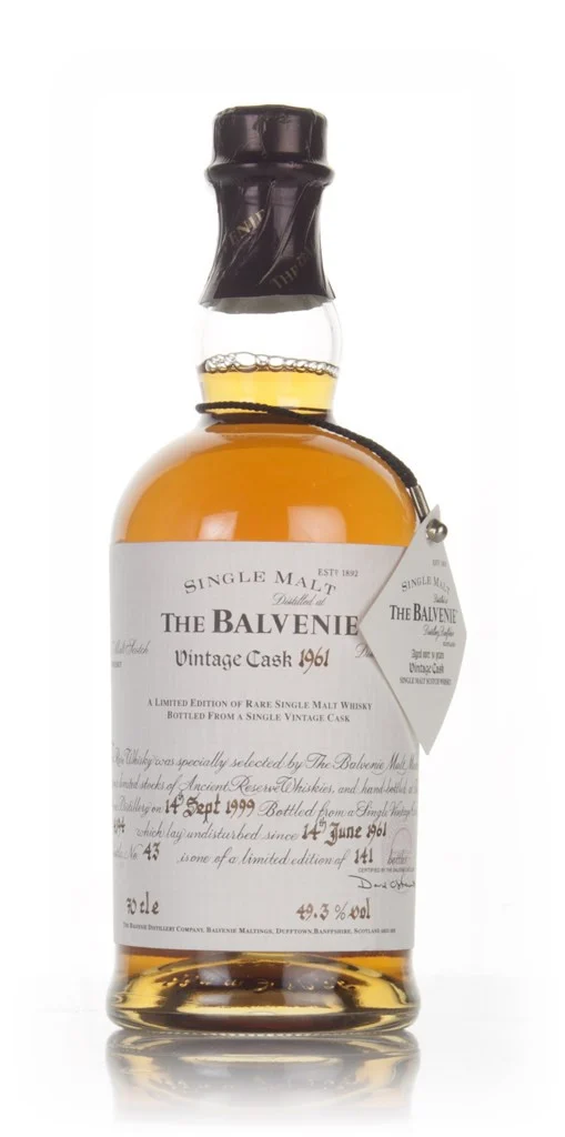 Balvenie 38 Year Old 1961 Vintage Cask