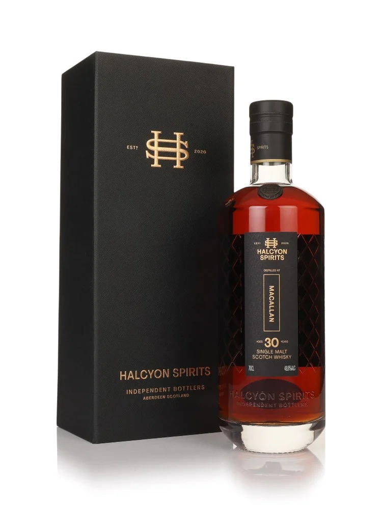 Macallan 30 Year Old 1993 Halcyon Spirits