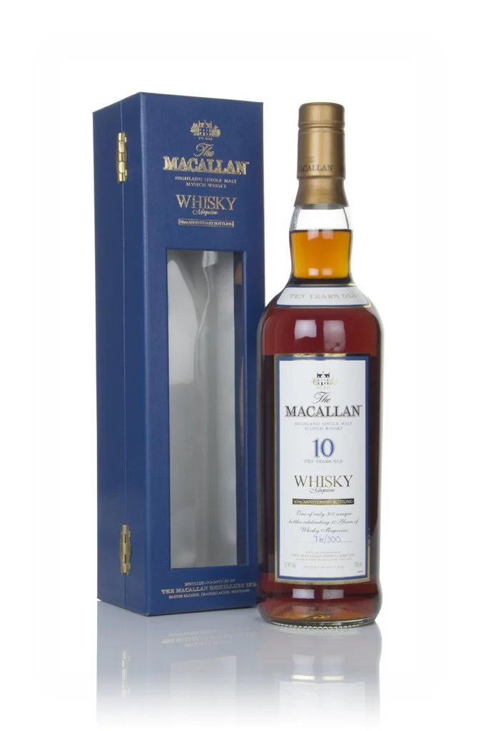 The Macallan 10 Year Old Whisky Magazine Anniversary
