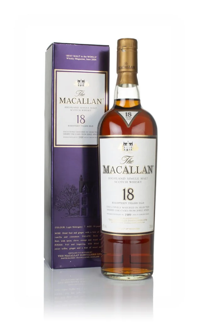 The Macallan 18 Year Old 1989 Sherry Oak
