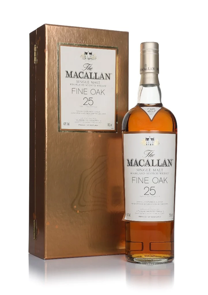 The Macallan 25 Year Old Fine Oak Pre 2008