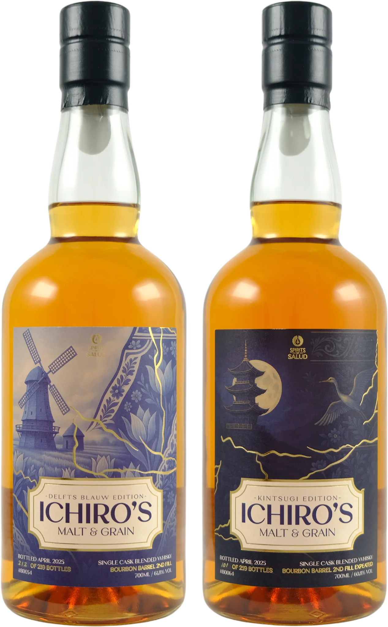 Spirits of Salud Delfts Blauw Kintsugi 2x700ml