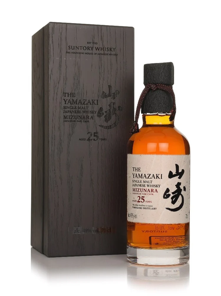 Yamazaki 25 Year Old Mizunara